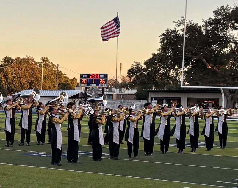 Band at God's Country Marching Contest