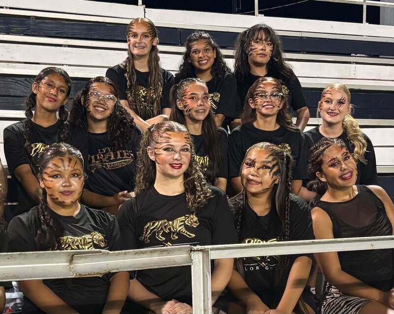 Color Guard at God's Country Marching Contest