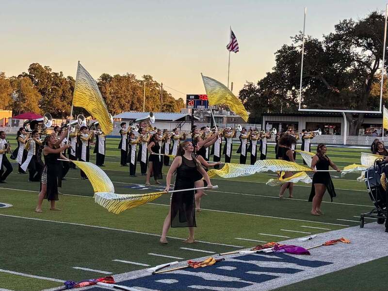 Band at God's Country Marching Contest