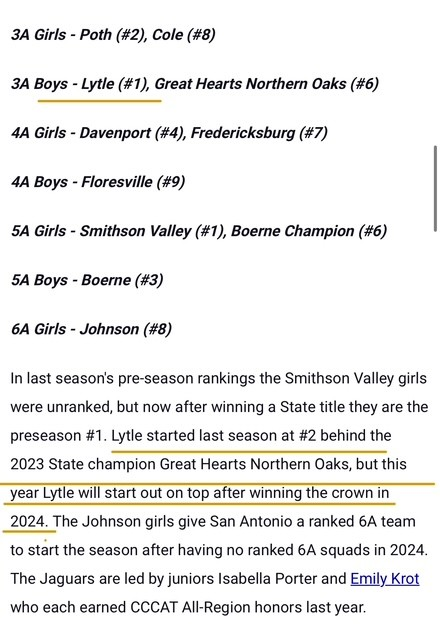 rankings and commentary