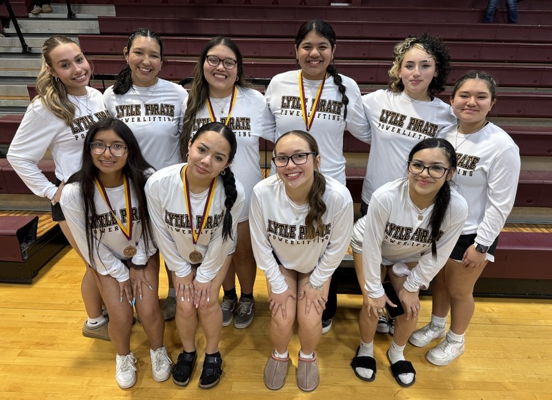 Girls powerlifting team