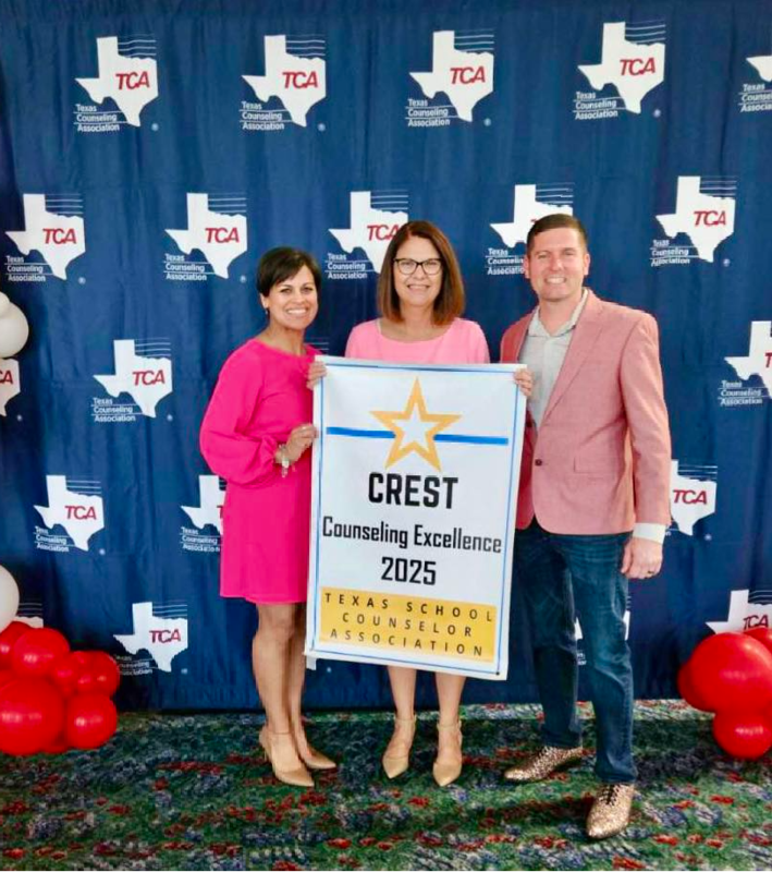 CREST Award Ceremony with Shavan Galindo, Martha Perez and Dr. Dustin Breithaupt