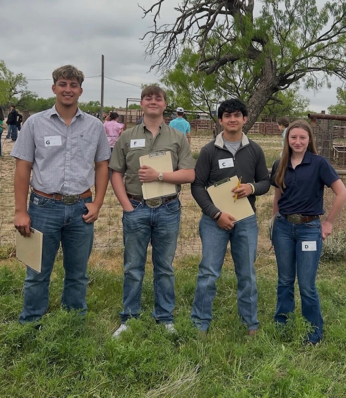 FFA Livestock team