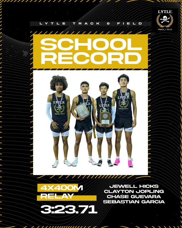 4x400M Relay Record Team