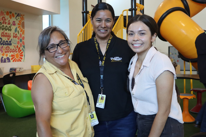 Substitute teachers at recognition dinner