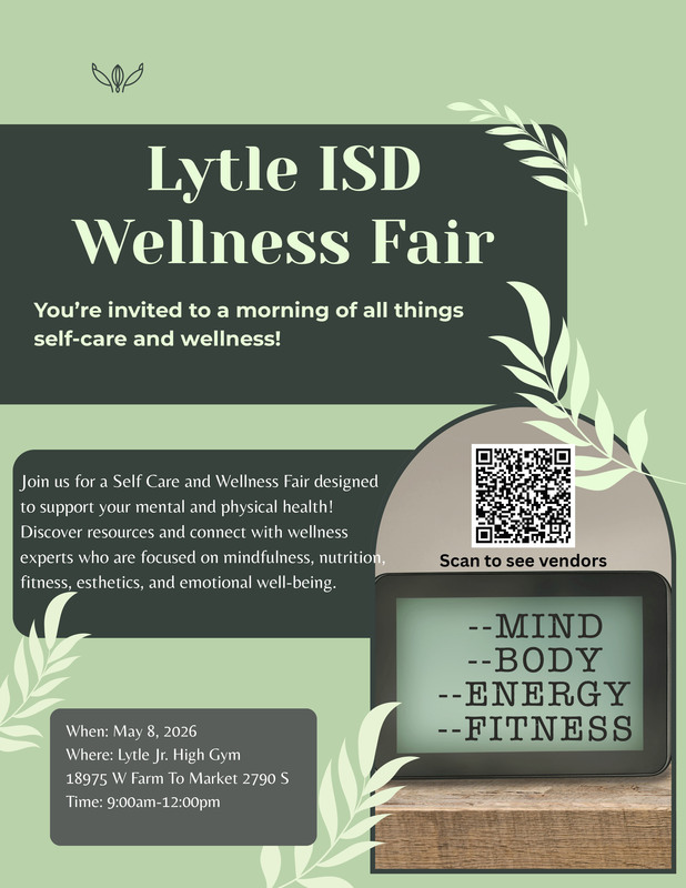 Lytle Wellness Fair flyer