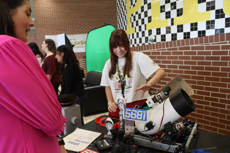 Students present to CTE Advisory