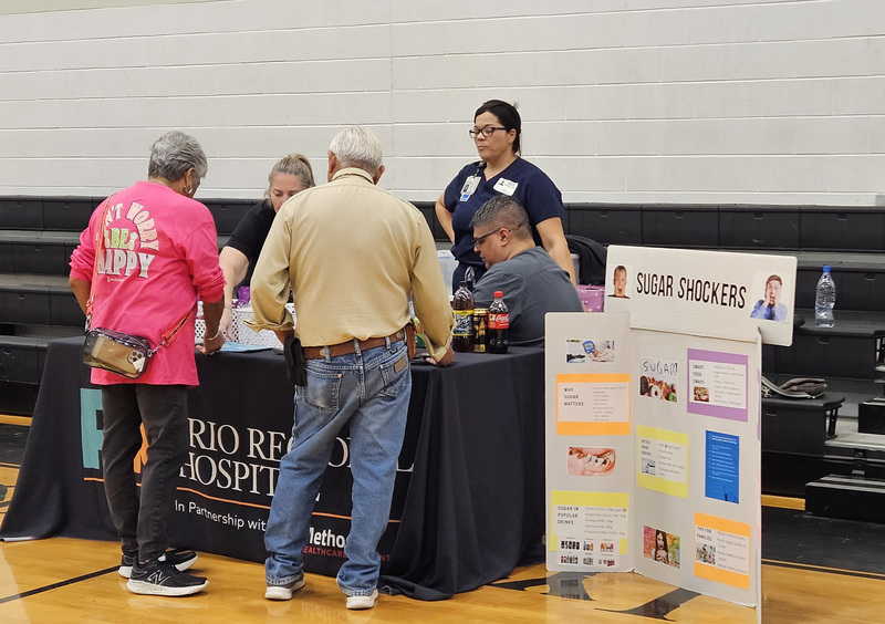 Wellness Fair participants