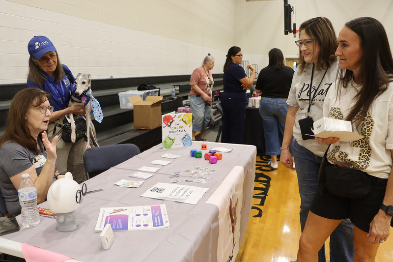 Wellness Fair participants