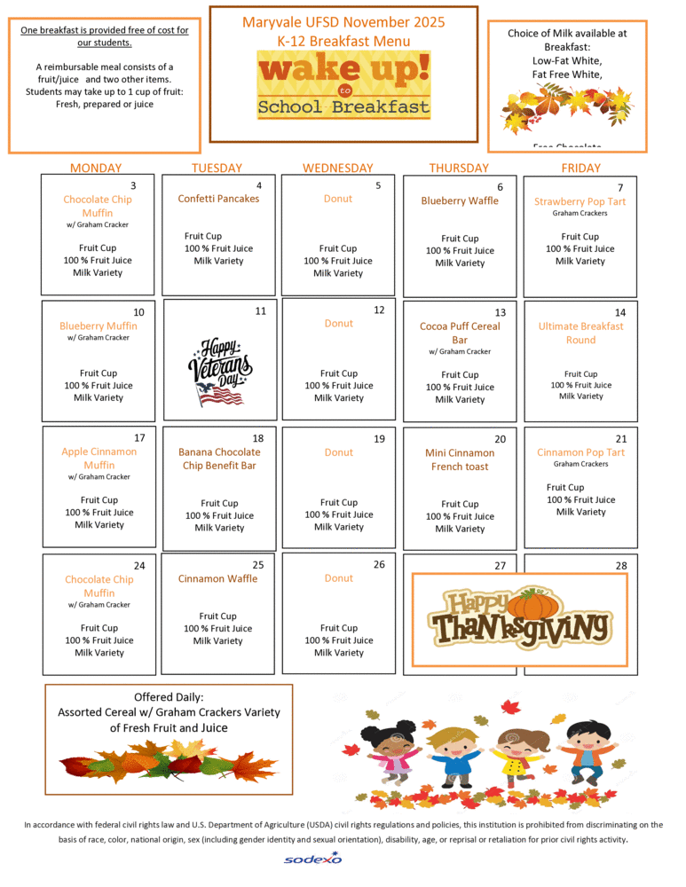 MS November Breakfast