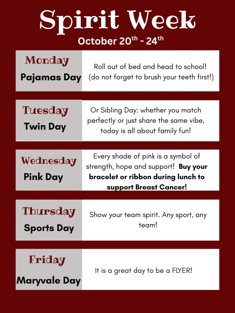 MS Spirit Week