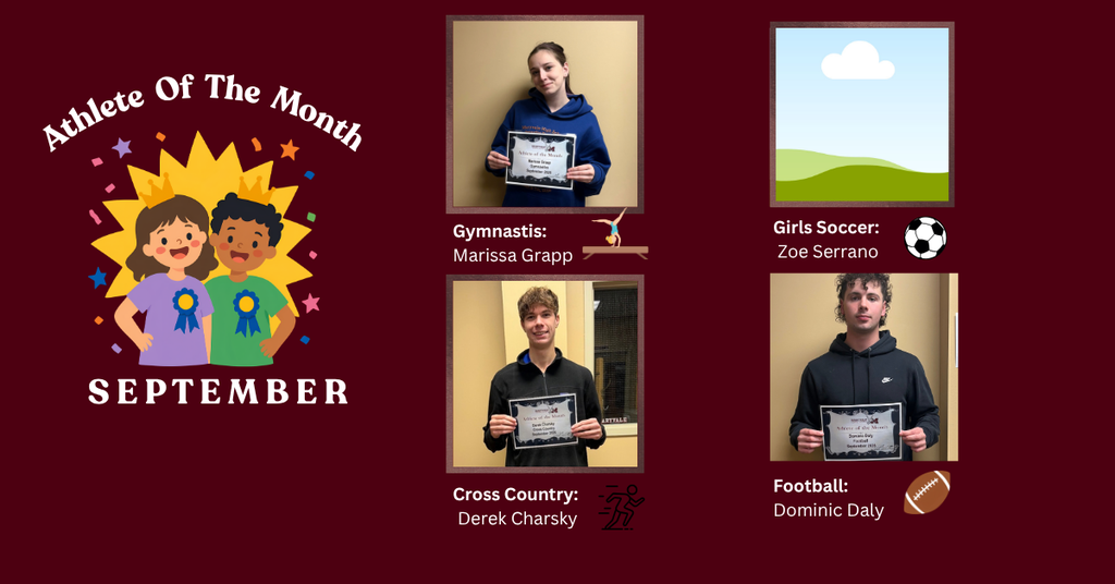 Student Athletes Of The Month