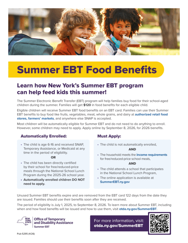 Summer EBT