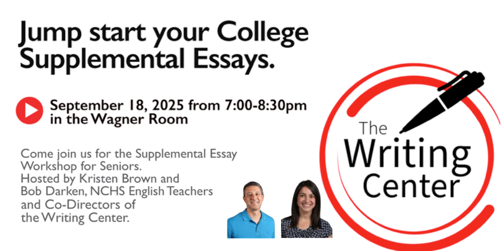 supplemental essay workshop sept 18th