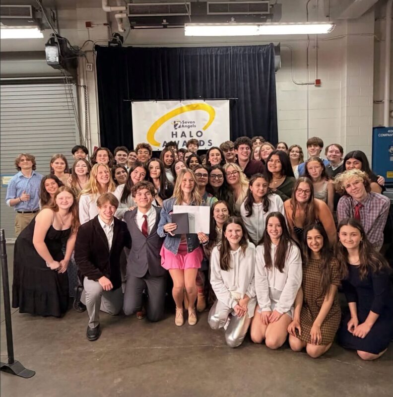 NCHS Theater Students at the 2026 Halo Awards