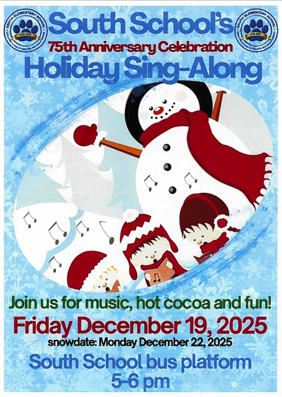 south sing-along flyer