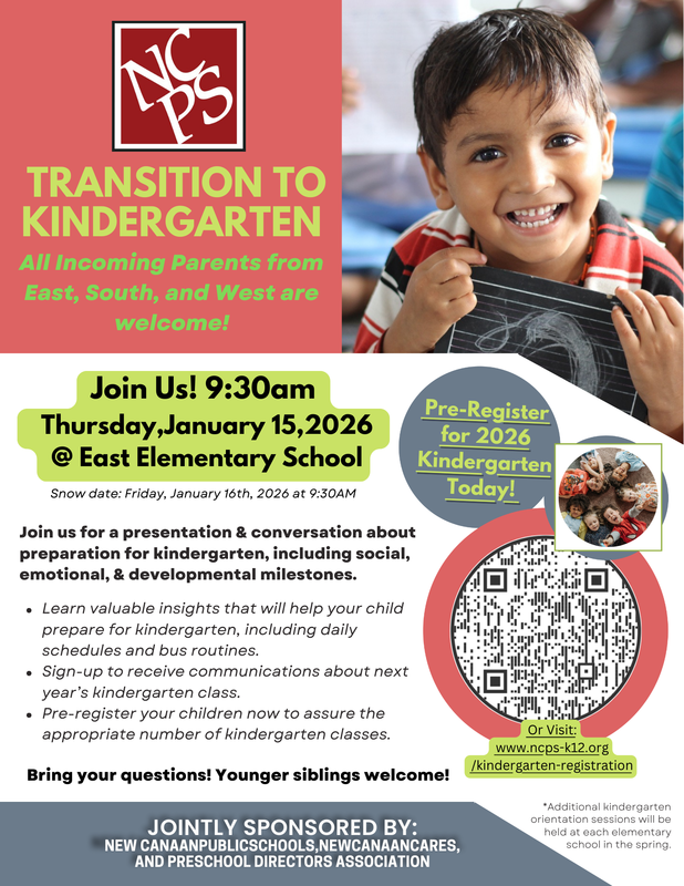 transition to kindergarten flyer