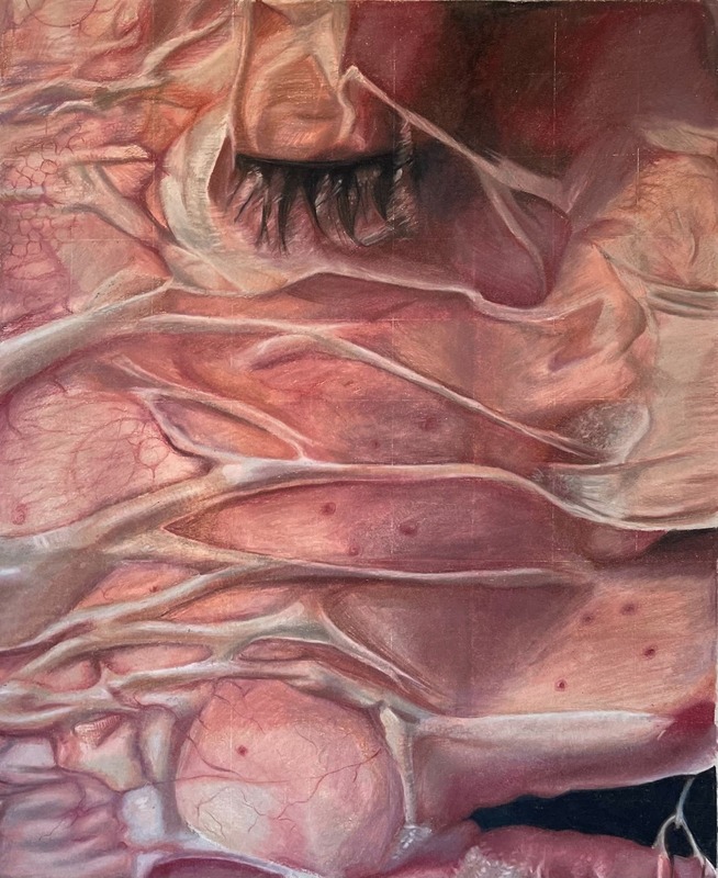 Analiese Bergmans, Raw, drawing