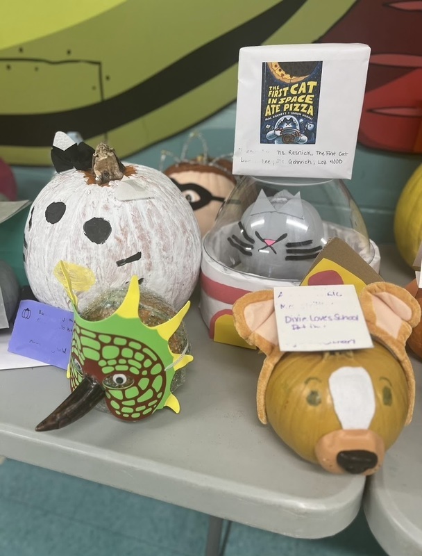 Assortment of decorated pumpkins Assortment of decorated pumpkins