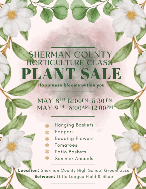 Plant Sale Flyer