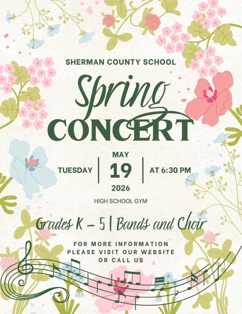 Spring Concert Flyer