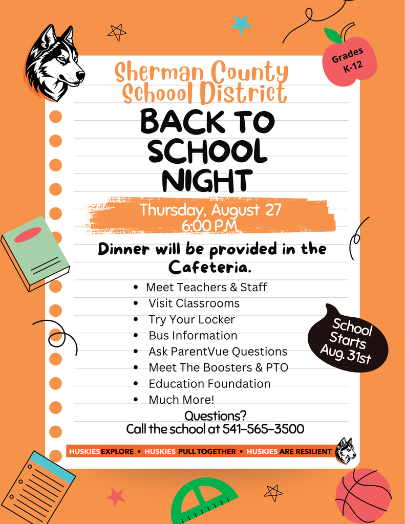 Back to School Night Flyer 2026