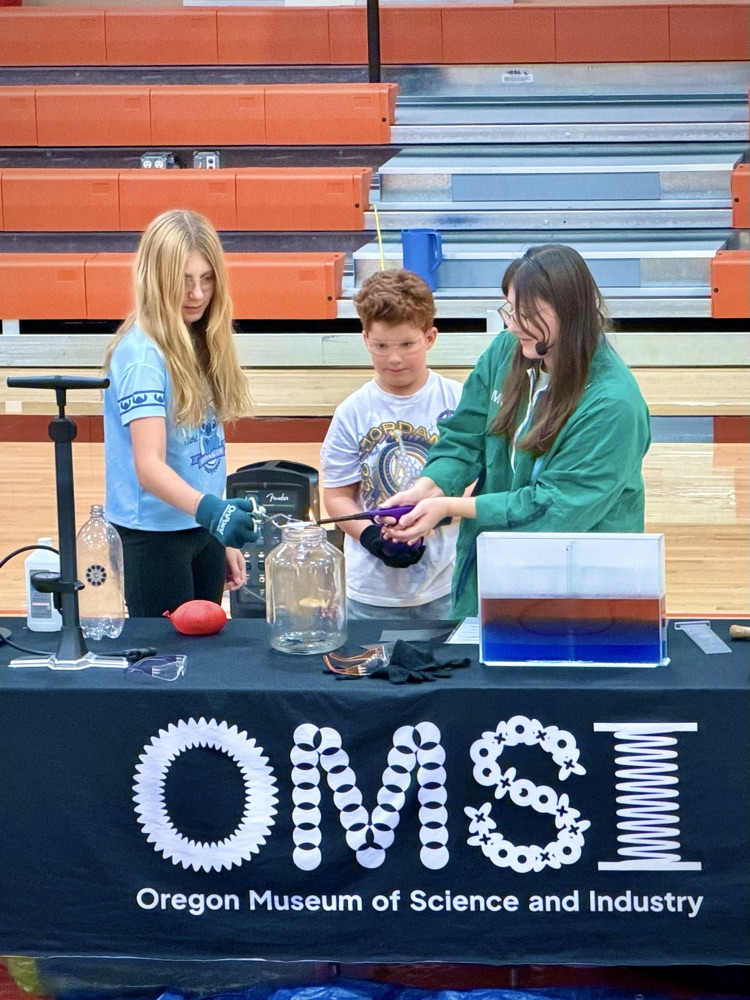 Students Conducting an Experiment