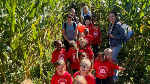 Sugar Ridge Elementary Students at Lush Acres Farm