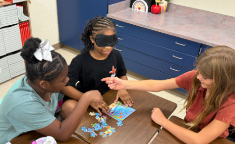 Some of Our SRE Students Working Together