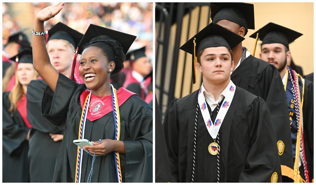 Graduates from Boiling Springs and Chesnee High Schools