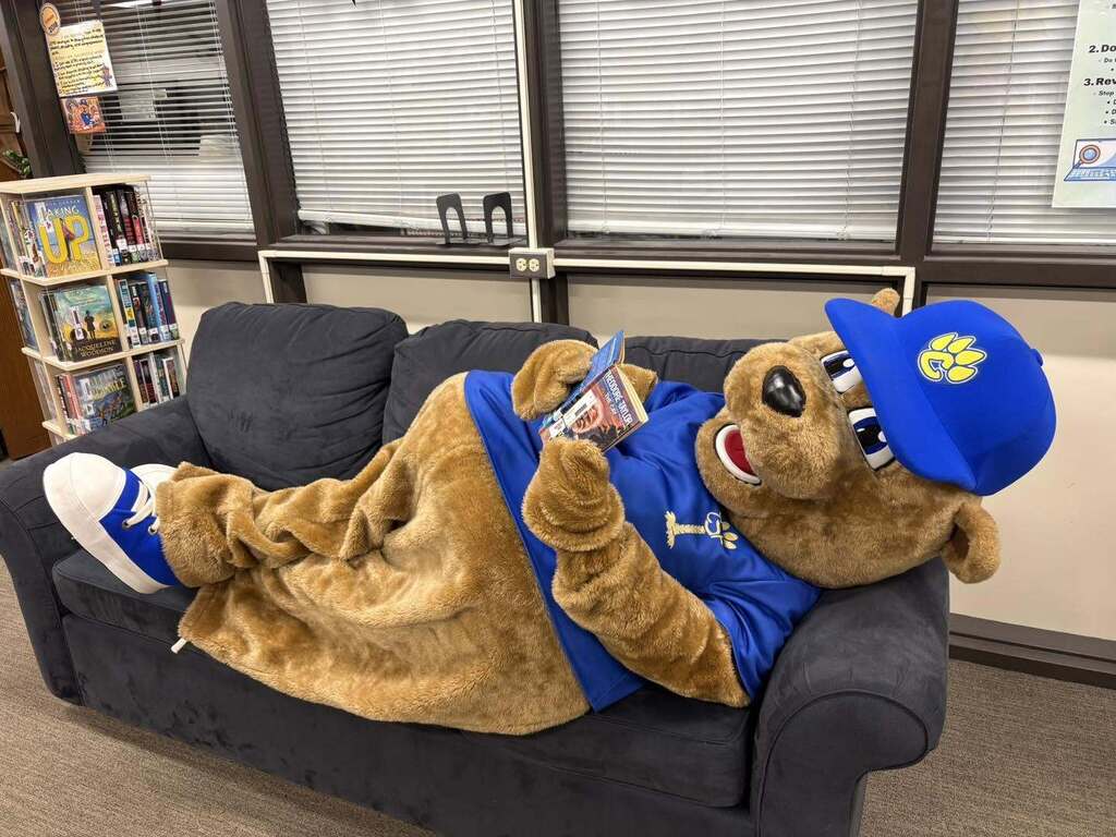 Chance is spending the summer reading some good books.