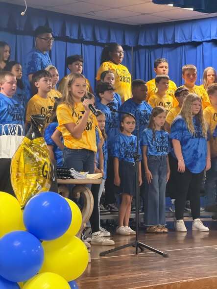 Some of our awesome 5th grade students. 