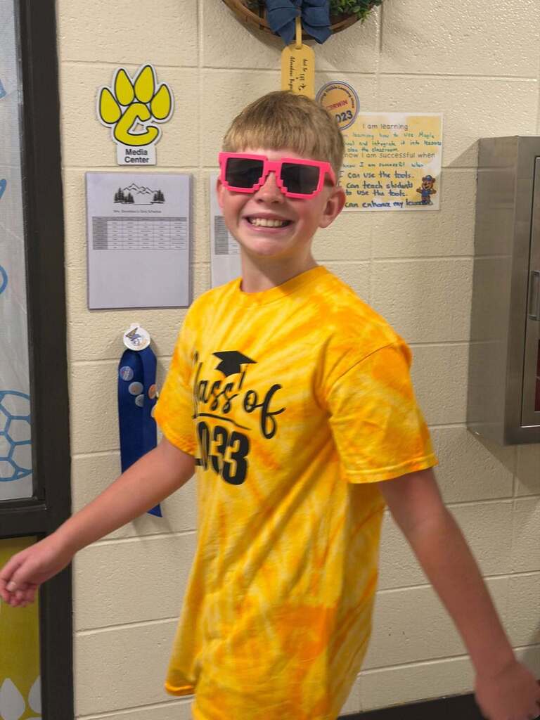Some of our awesome 5th grade students. 