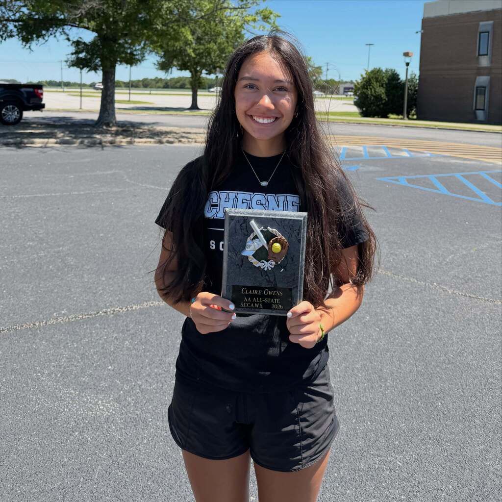 Chesnee High School Softball Player Claire Owens