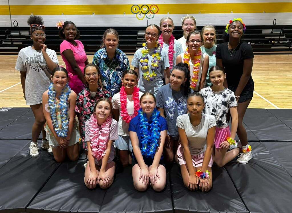 A group picture of our Chesnee Middle School Cheer Team