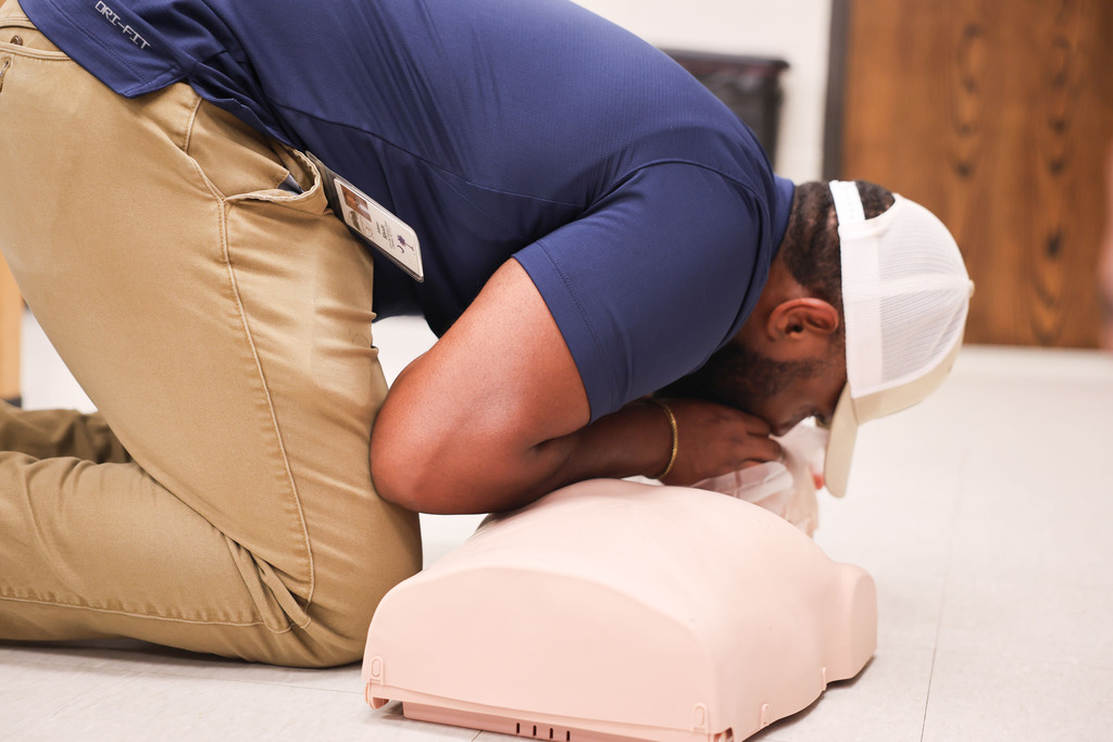 Spartanburg School District 2 Team Members Get CPR Training
