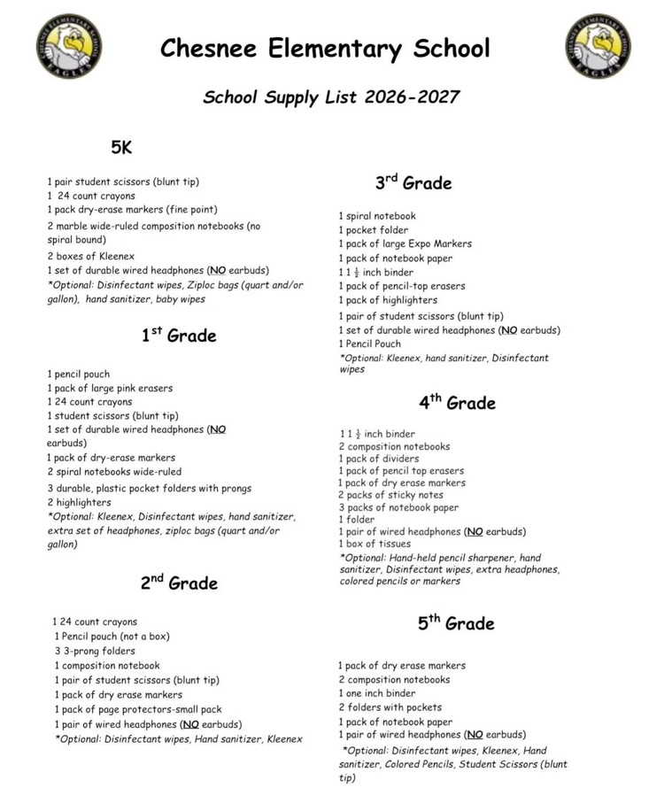 supplies