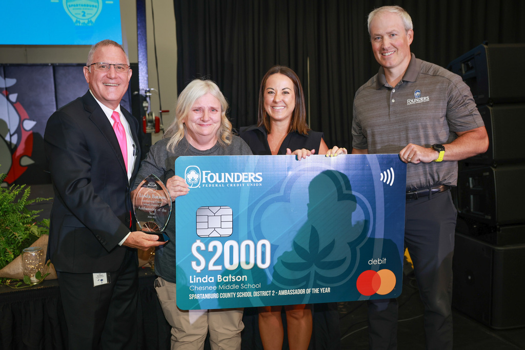 Chesnee Middle School's Linda Batson is our Ambassador of the Year