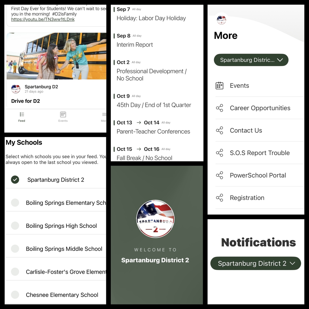 Images of our New D2 App