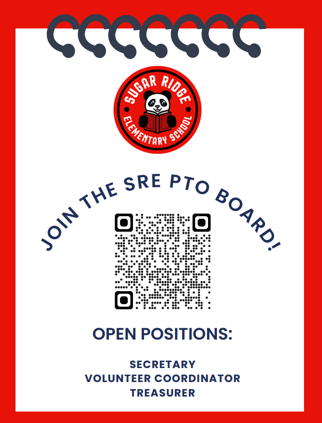 QR code to sign up for PTO board.