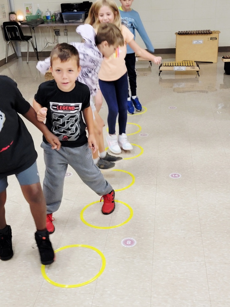 students playing