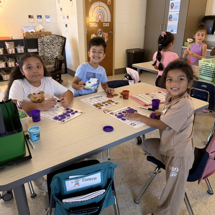 kids in math centers 