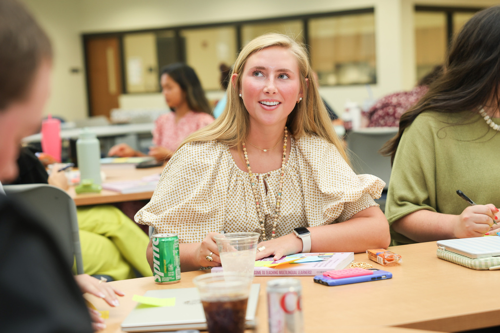 Teacher Carly Durham at Our Recent Induction Professional Development