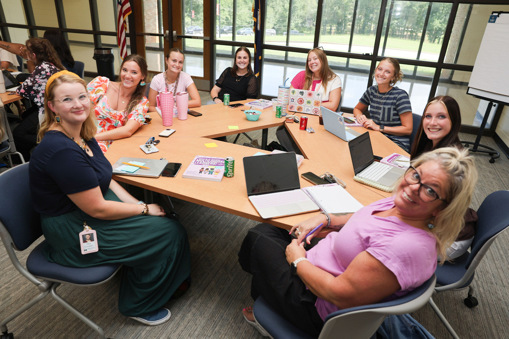 Some our Spartanburg School District 2 Induction Teachers