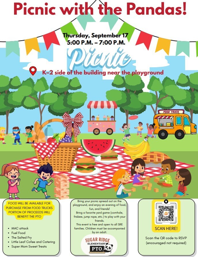 school picnic flyer