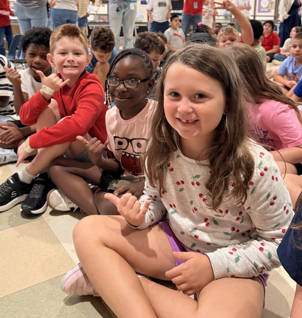 Student at pep rally! 