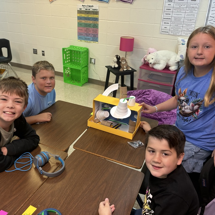students at their desks