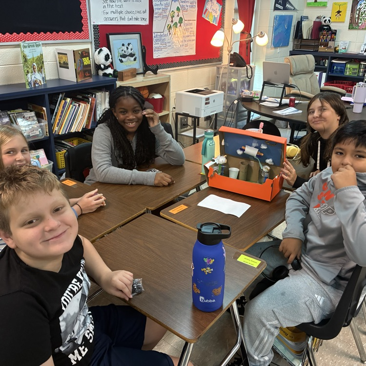 students at their desks