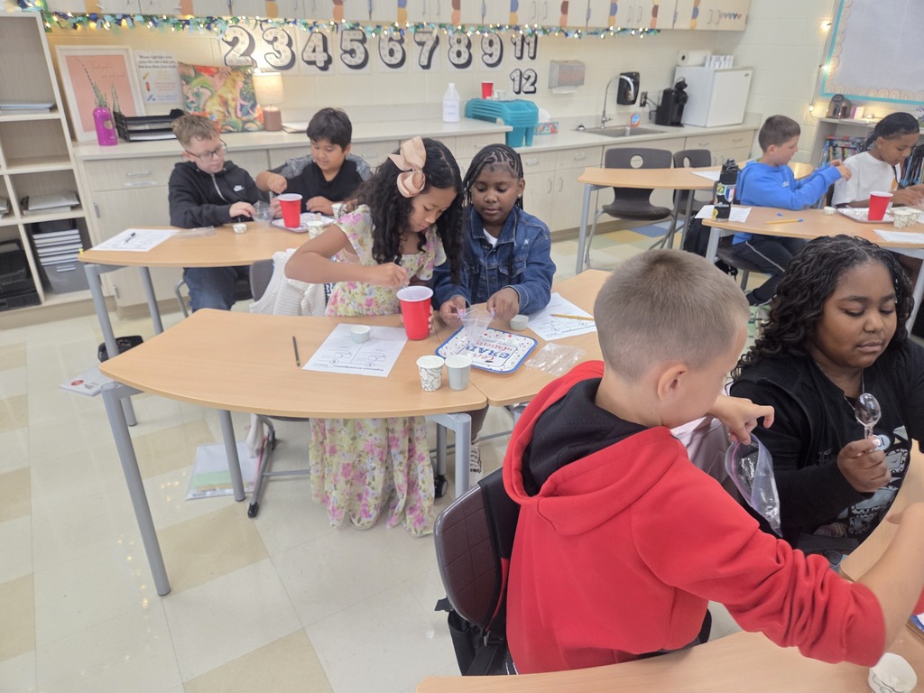 5th graders do an experiment! 