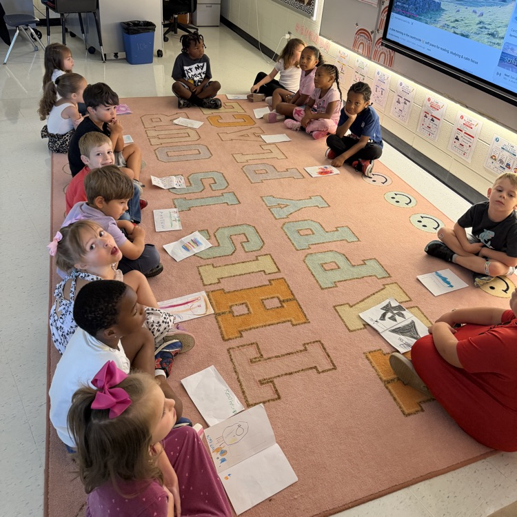 students sharing their writing